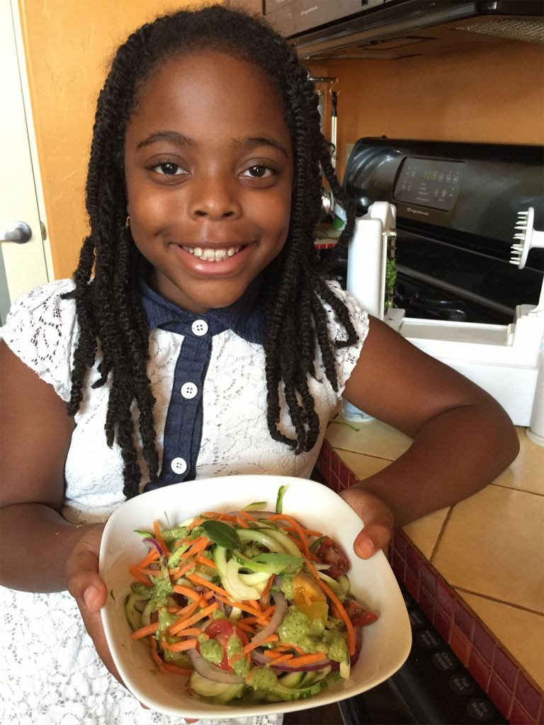 Nia Thomas, winner of 2015 Healthy Lunchtime Challenge