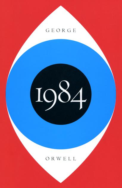 Book cover for "1984"