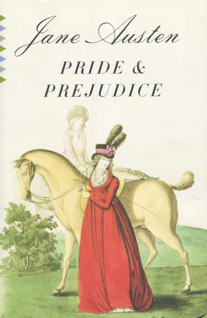 Book cover for "Pride and Prejudice"