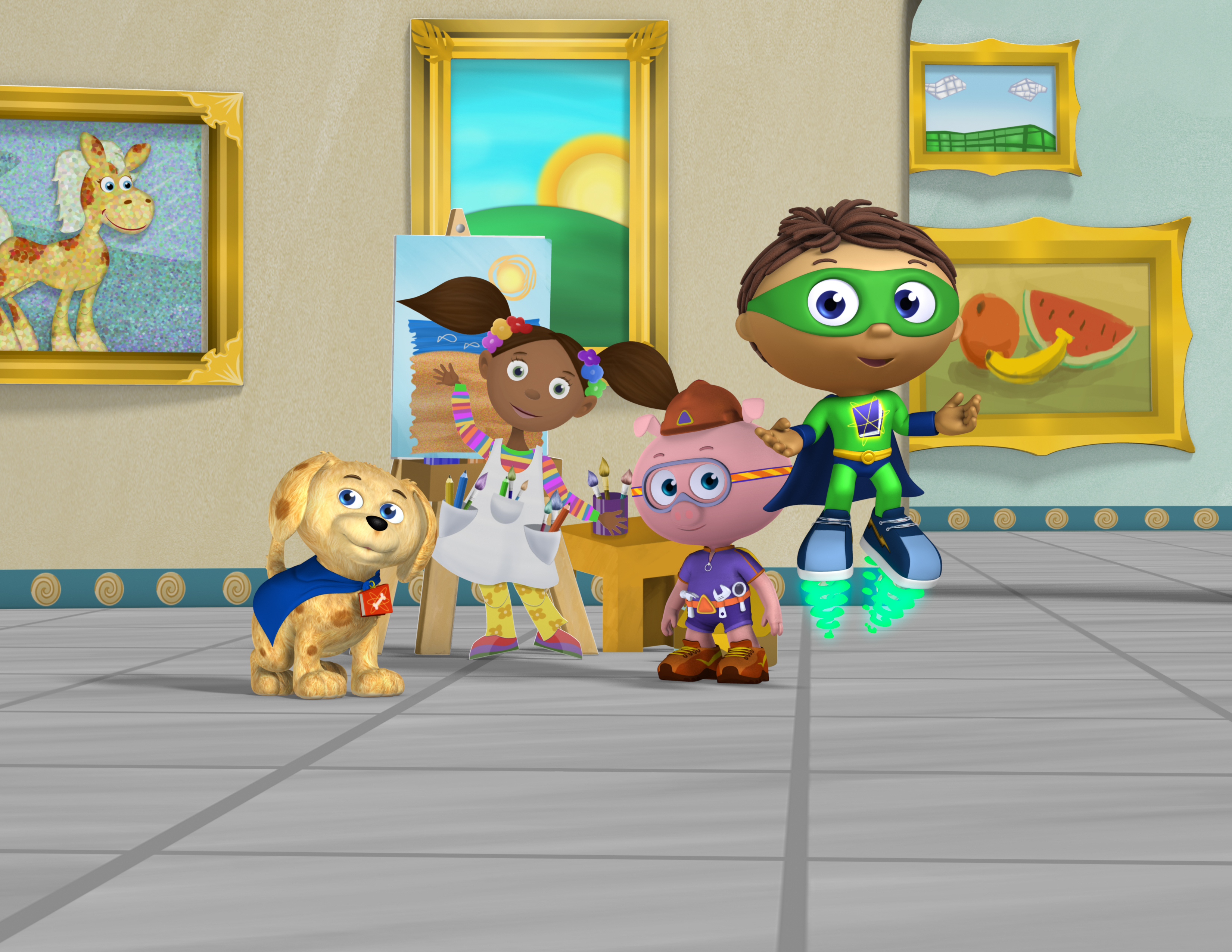 super why woofster plush