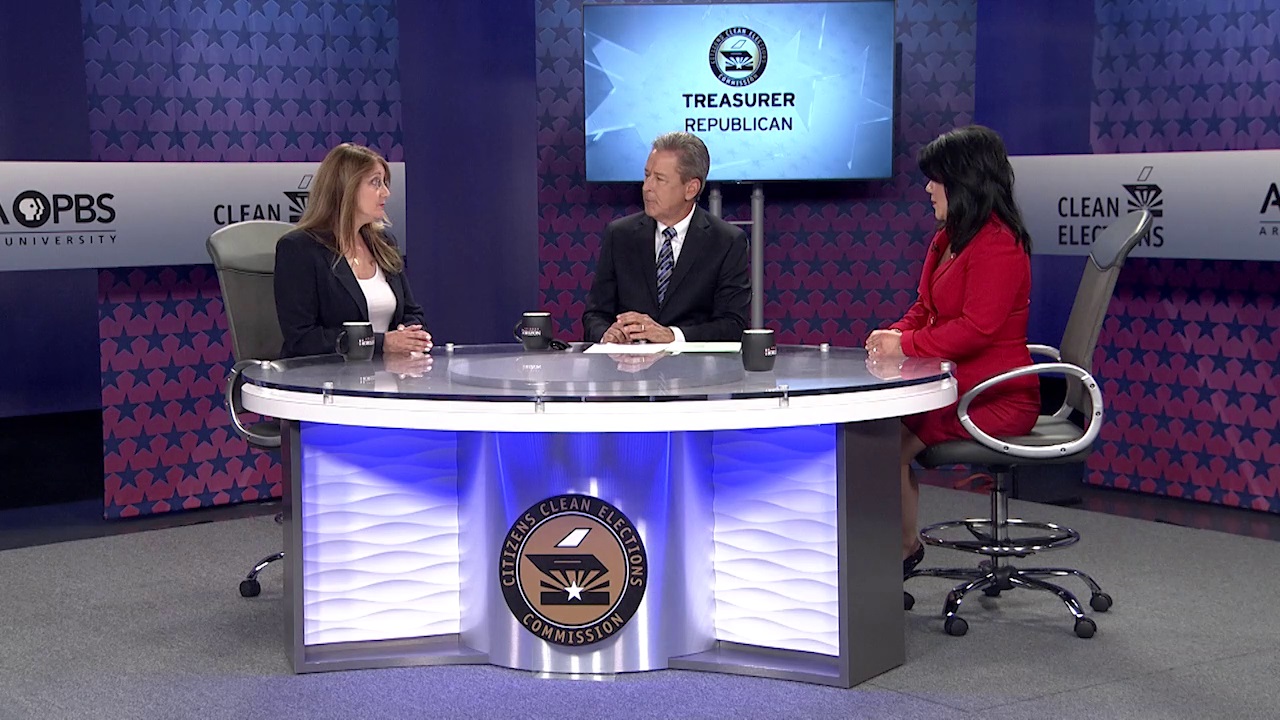 Clean Elections State Treasurer Republicans debate Arizona PBS