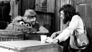 Oscar the Grouch, Caroll Spinney, and Jim Henson, 1970s (Photographer: Bill Pierce)