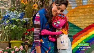 Sophia and Lily, courtesy Sesame Workshop