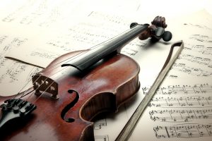 violin and bow