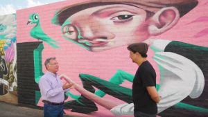 Muralist Tato Caraveo brings color to downtown Phoenix