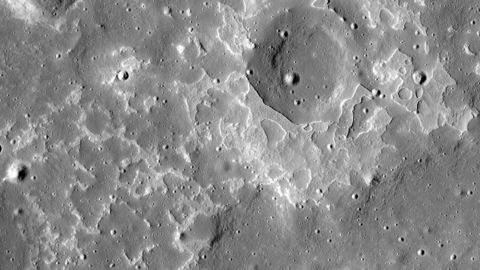 A birds-eye view of the moon’s surface