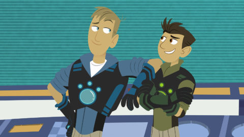 'Wild Kratts' characters Chris and Martin