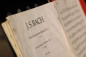 Bach music manuscript
