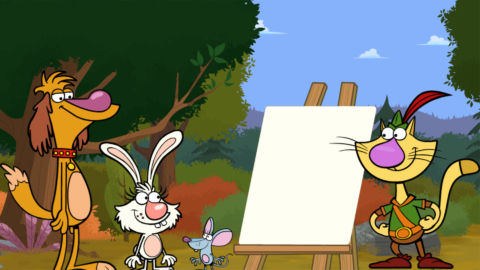 Characters from Nature Cat