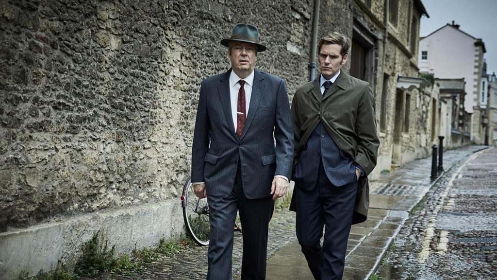 An image of the two main characters from Endeavour Season 7