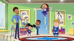 Hero Elementary characters.
