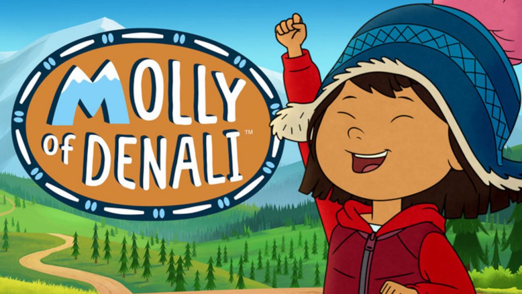 Molly of Denali logo and character