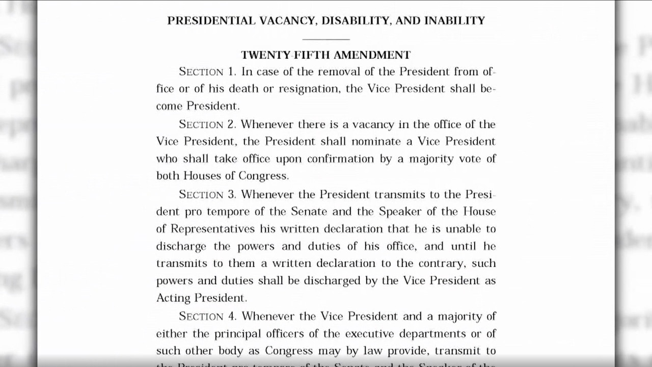 How 25th Amendment could be used to remove President Trump - Arizona PBS