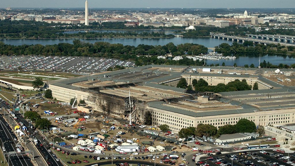 The Pentagon on Sept. 11, 2001