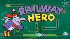 Logo for Railway Hero game