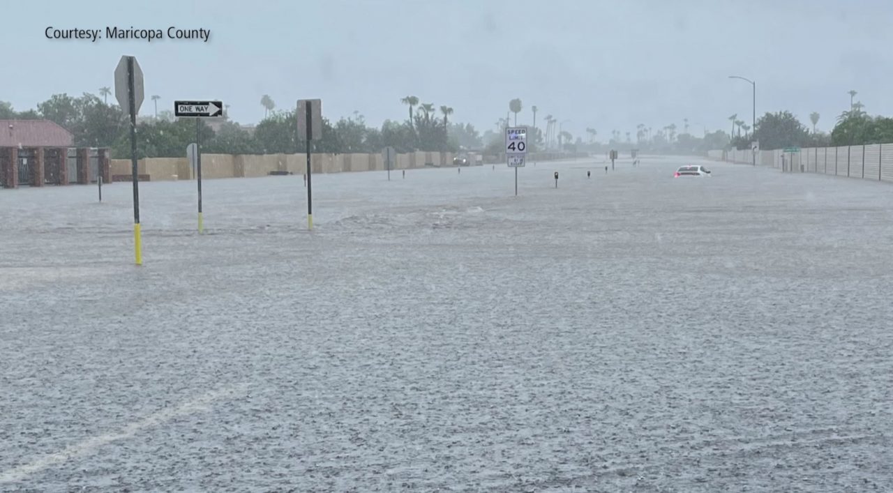 Gila Bend suffers major damage after heavy rainfall - Arizona PBS