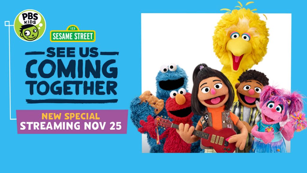 See Us Coming Together: A Sesame Street Special premieres Nov. 25