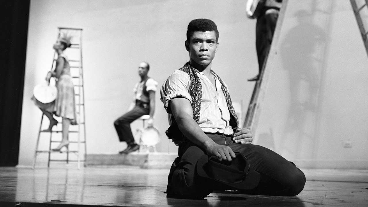 Alvin Ailey on stage