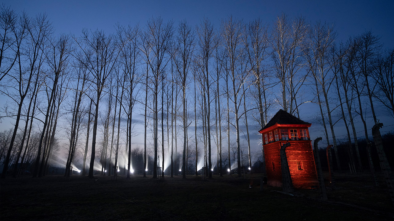 Auschwitz Birkineau Night of 75th Remembrance