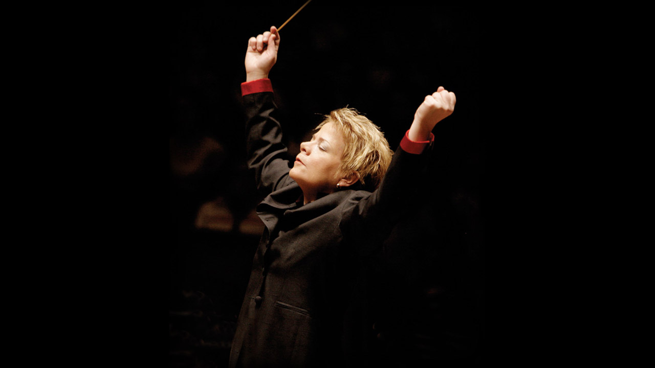 Orchestra conductor Marin Alsop