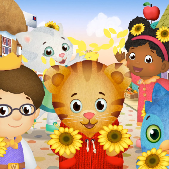 Daniel Tiger spreads kindness throughout the community