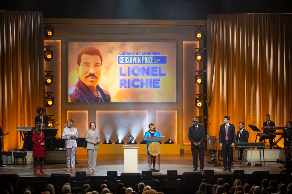 Stars gather to honor Lionel Richie as he receives the Library of Congress Gershwin Award for Popular Song