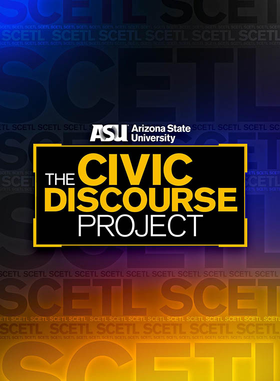 Poster for The Civic Discourse Project