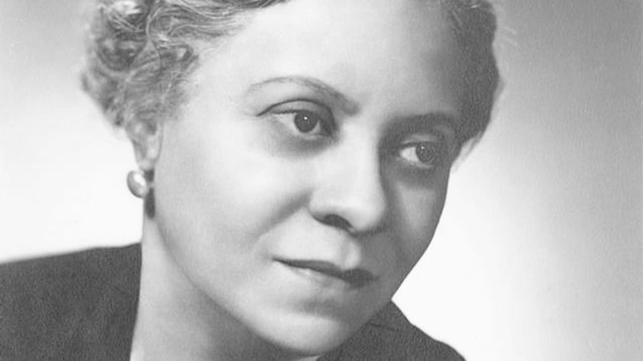 black and white image of florence price