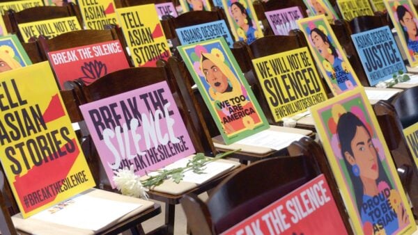 Photo explores the fight against Asian American hate following the March 2021 mass shootings.