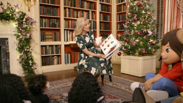 Read Along with First Lady Dr. Jill Biden with the book Winter is Here