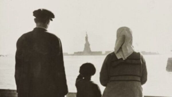 image of immigrants from the Ken Burns' special about the Holocaust
