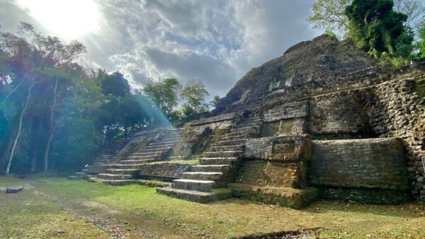 The Ancient Maya Metropolis in the jungle