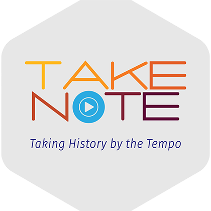 take note - we're taking history by the tempo logo