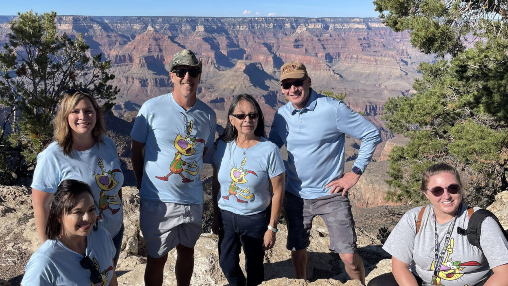Arizona PBS Education team at Grand Canyon National Park