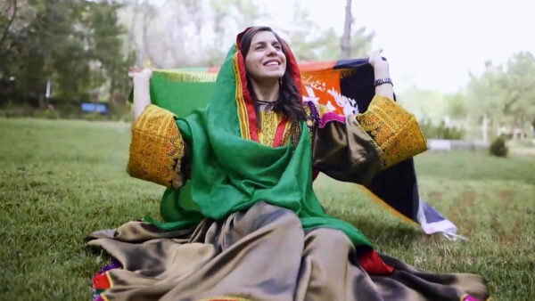 Afghan poet enjoys the outdoors