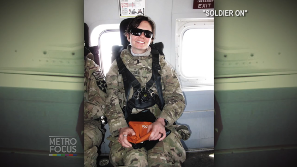 Picture of woman solider