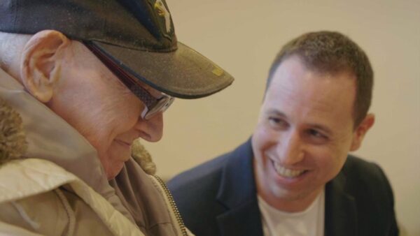 David Wisnia and his pianist grandson Avi