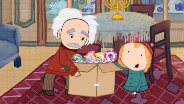 Peg + Cat celebreate Eight Days of Hanukkah