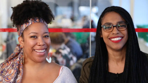 Two African American women talk about what it means to be unapologetically Black