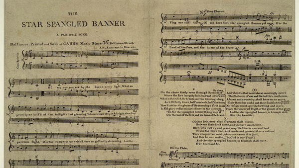 Star Spangled Banner sheet music