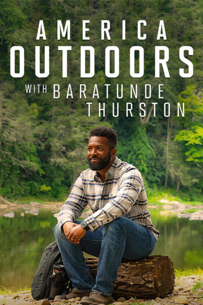 show poster for America Outdoors with Baratunde Thurston