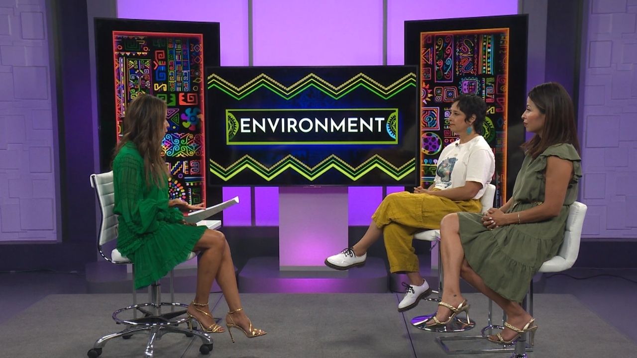 Horizonte host Catherine Anaya interviews two guests about a survey that found Latinos are worried about the environment