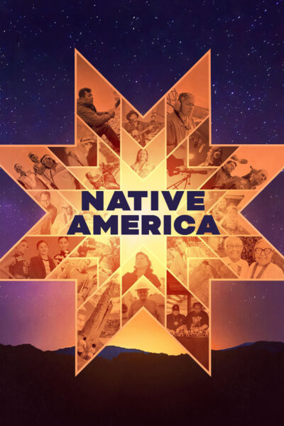 Poster with logo for Native America
