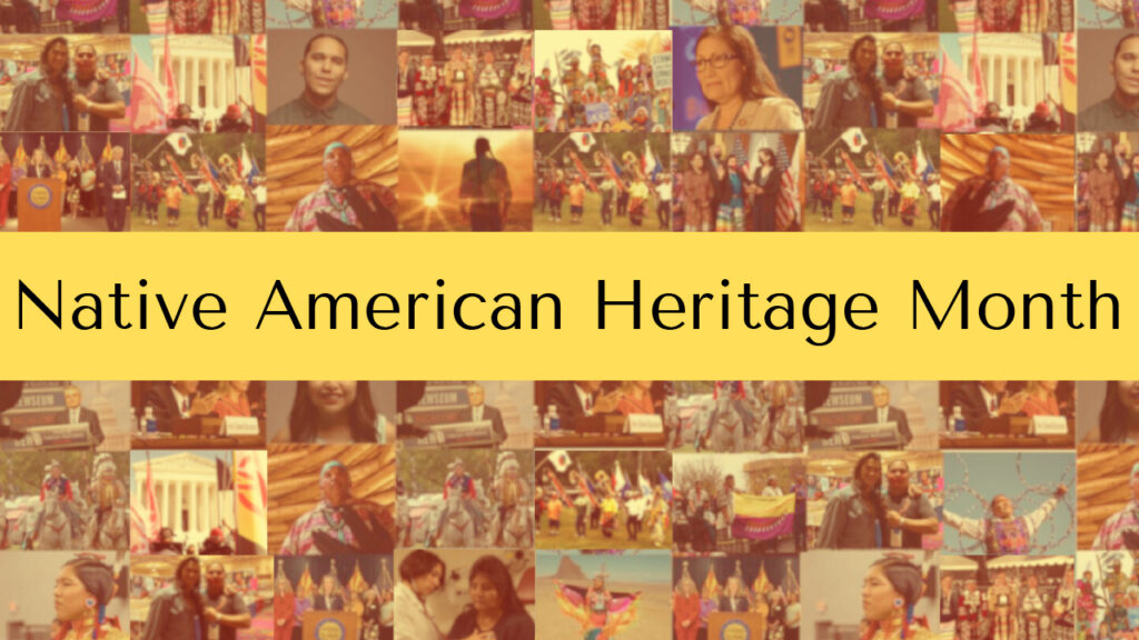 Native American Heritage month cover