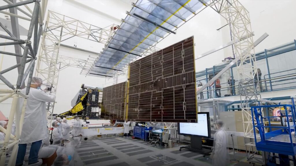 Psyche spacecraft solar array being built by scientists