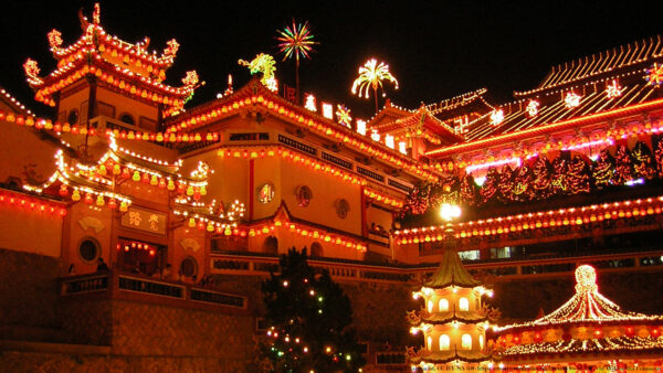 lights for lunar new year
