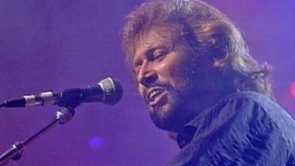 Barry Gibb singing (Bee Gees: In Our Own Time)