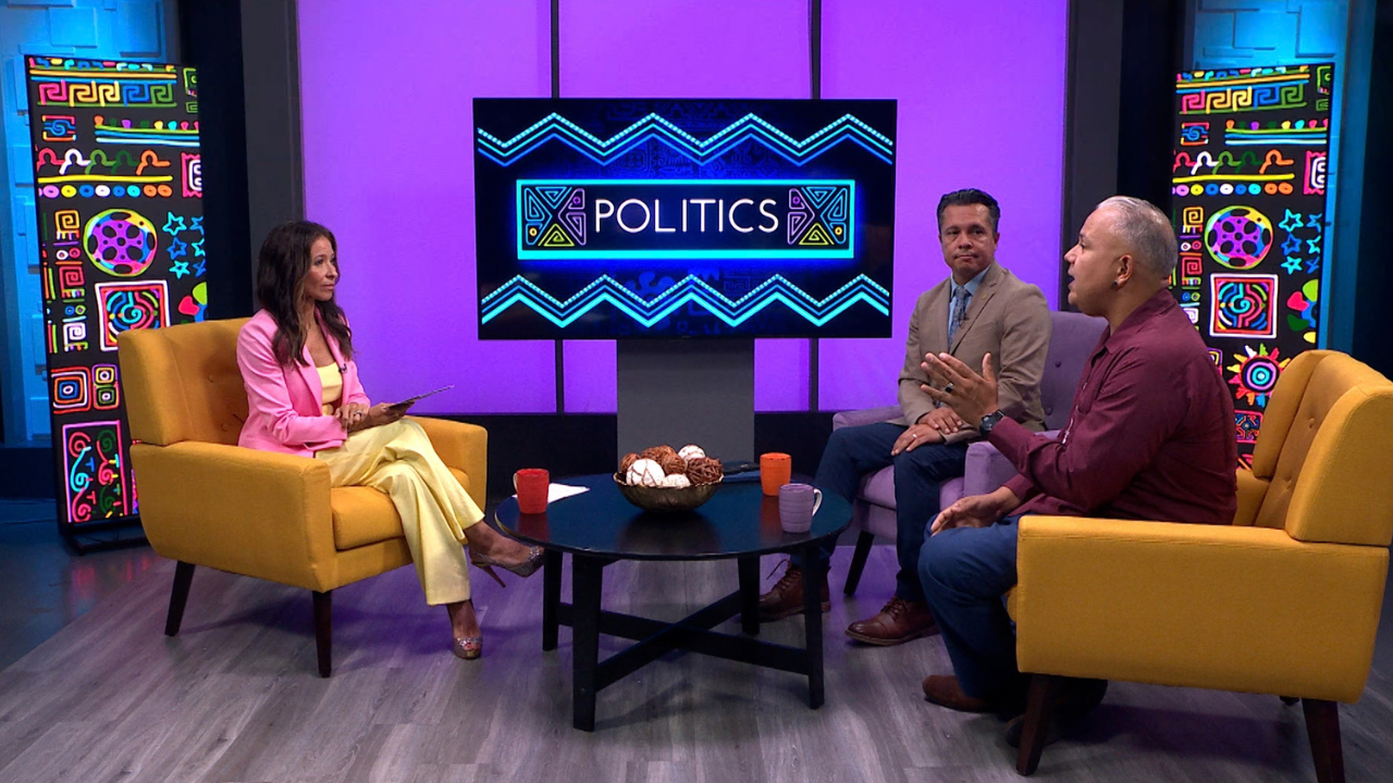 Horizonte host Catherine Anaya with guests