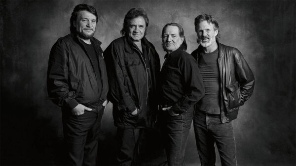Johnny Cash, Waylon Jennings, Kris Kristofferson and Willie Nelson