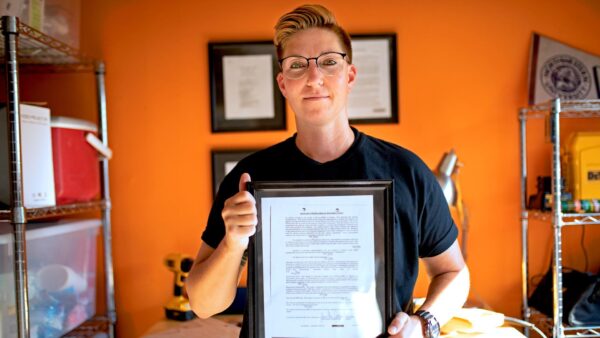 A veteran sharing lgbtq+ representation in the military